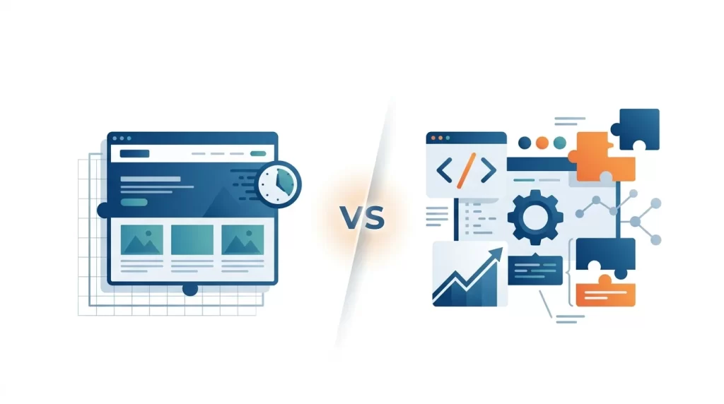 WordPress a medida vs plantilla premium: que conviene a una pyme en España