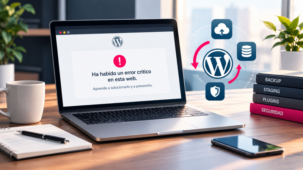 Ha habido un error crítico en esta web»: qué hacer antes y después de actualizar WordPress