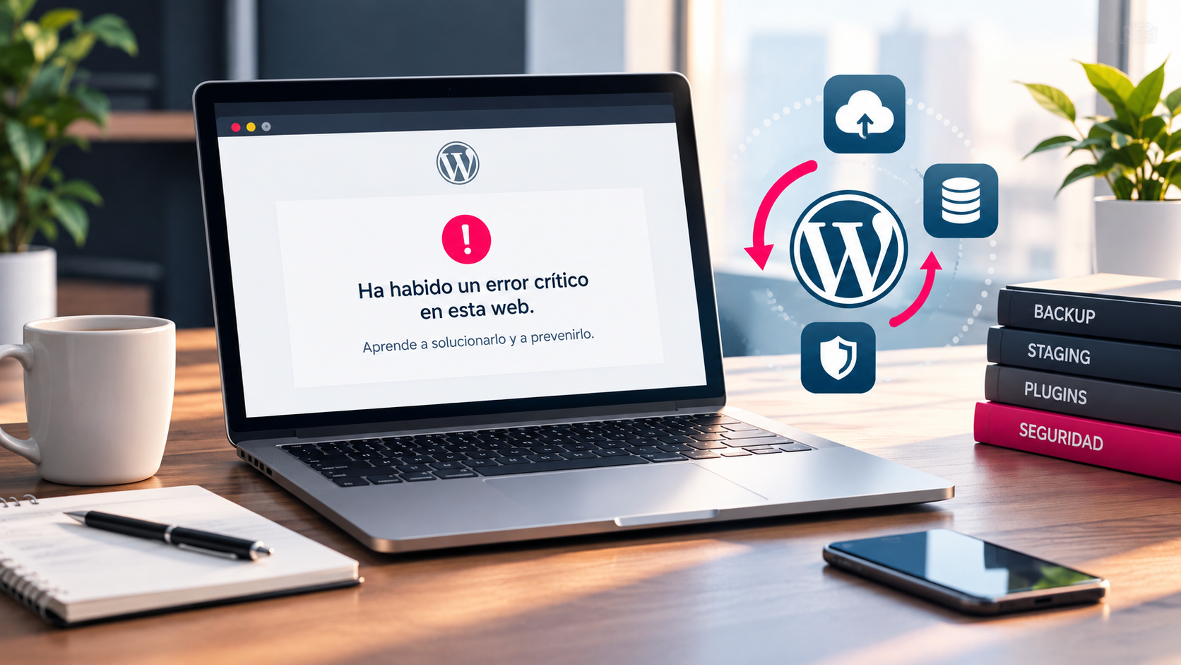 Ha habido un error crítico en esta web»: qué hacer antes y después de actualizar WordPress