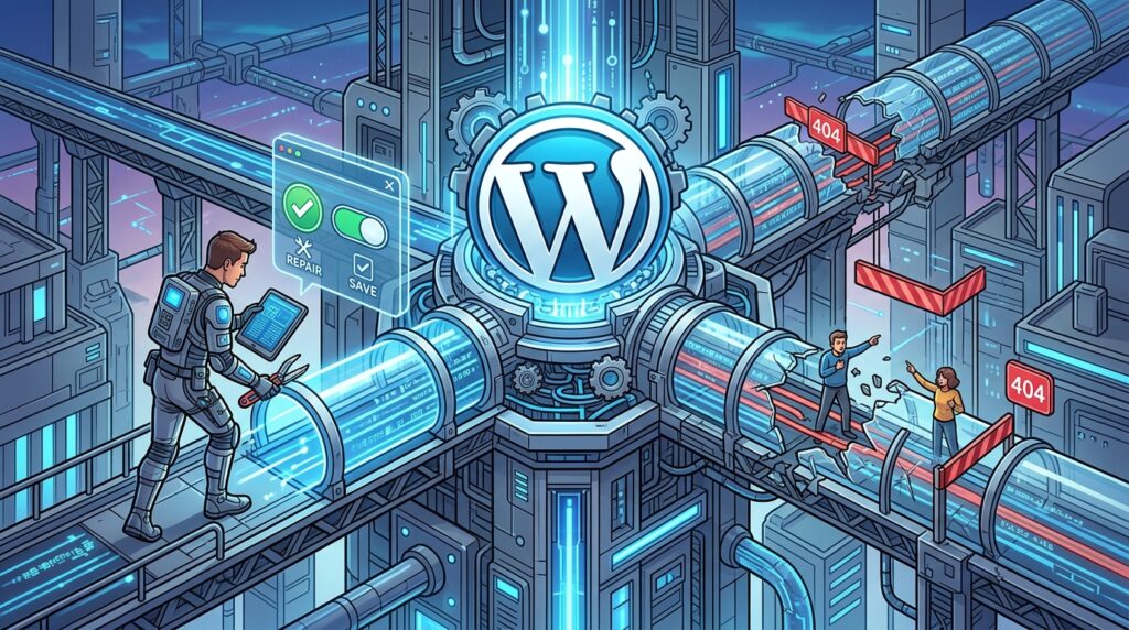 Cómo solucionar problemas de enlaces permanentes en WordPress